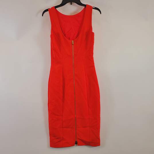 H&M Women Red Dress Sz 6 NWT image number 2