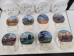 Bundle of 8 Danbury Mint Mort Künstler Farmland Memories Plates