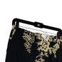 NWT Womens Black Printed Flat Front Classic Straight & Pencil Skirt Size 6 image number 3