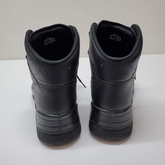Haix Airpower P7 Men 8.5M Shoes Black Sun Reflect Leather Tactical High Boots Sz 8.5 image number 6
