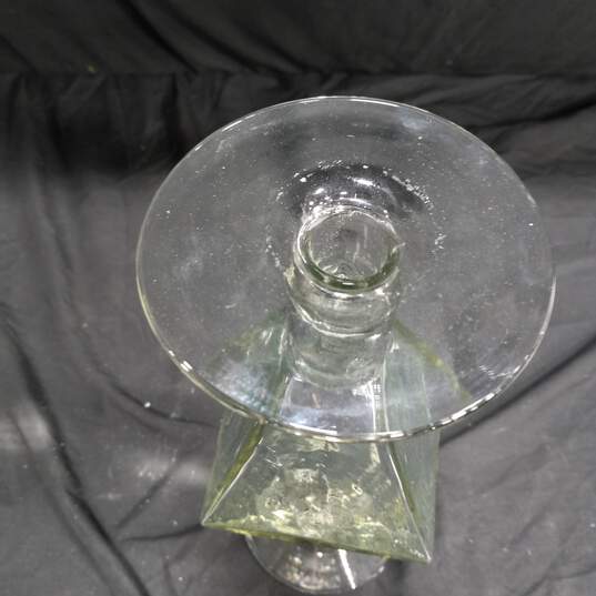 Murano Glass Triangle Candle Holder image number 3