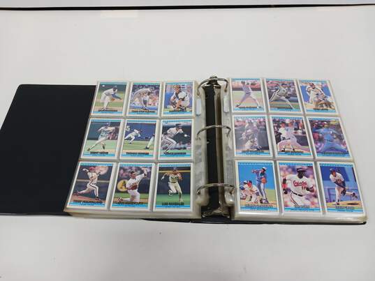 Bundle Of 3 Binders With MLB & NFL Sports Trading Cards image number 2