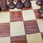 Wooden Chess & Backgammon Combo Set w/ Reversible Board - Complete image number 6