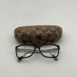 Womens HC6013 Julayne 5001 Black Brown Prescription Eye Glasses With Case