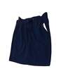 NWT Womens Indigo Blue Pockets Elastic Waist Athletic Skort Size 12 image number 2