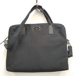 Kate Spade Blake Avenue Daveney Black Nylon Laptop Shoulder Bag