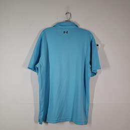 Mens Heatgear Loose Fit Short Sleeve Collared Golf Polo Shirt Size XL alternative image