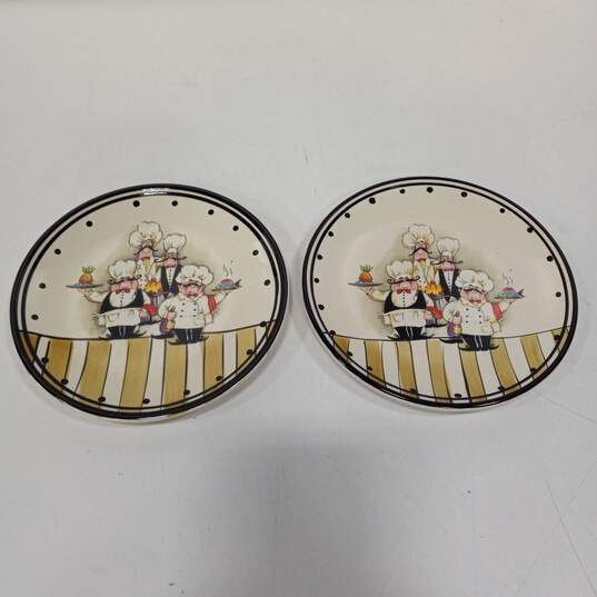 Pair of HD Designs Decorative Plates image number 1