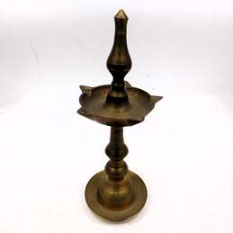 Vintage Brass Kuthu Vilakku Inauguration Oil Lamp
