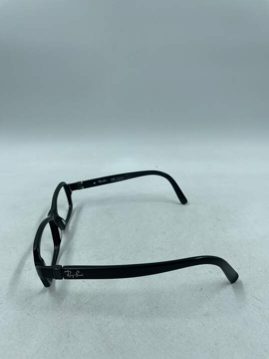 Ray-Ban Black Rectangle Eyeglasses Rx image number 4