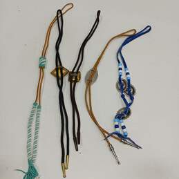 Bolo Ties Collection Lot of 5 alternative image