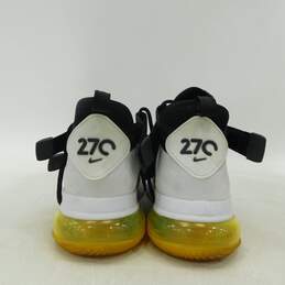 Nike Air Edge 270 White Black Yellow Men's Shoes Size 10 alternative image