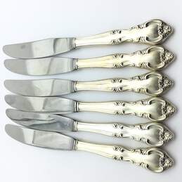 Sterling Silver Handle Knife Bundle 6pcs 256.2g
