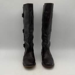 Frye Womens Brown Leather Round Toe Knee High Boots Size 8.5