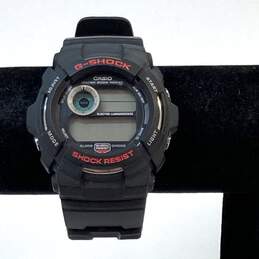 Designer Casio G-Shock G-2000 Black Stainless Steel Quartz Digital Wristwatch