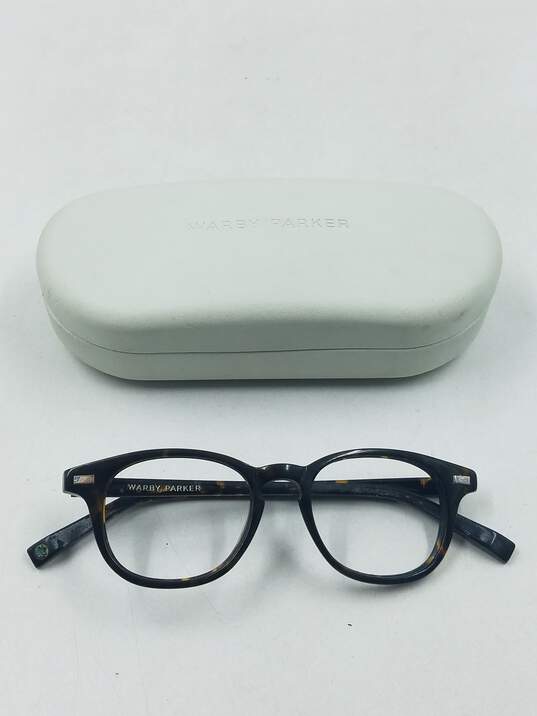 Warby Parker Dark Tortoise Chandler Eyeglasses image number 1