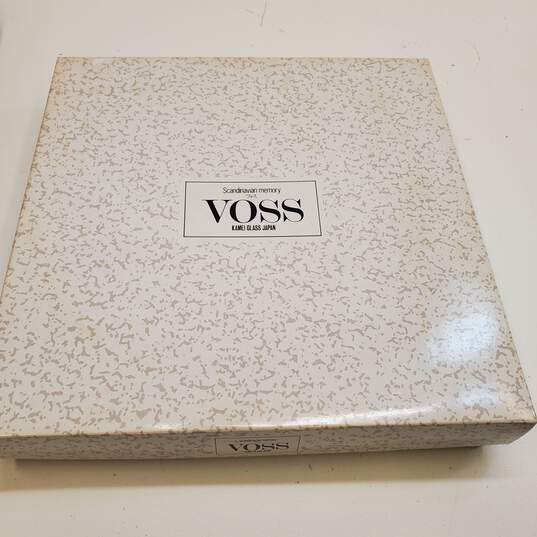 Voss KAMEI GLASS Japan  Cut Crystal Glass Serving Plater image number 1