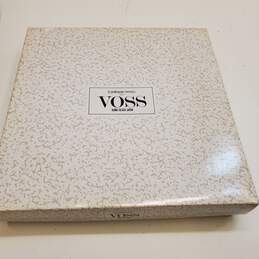 Voss KAMEI GLASS Japan  Cut Crystal Glass Serving Plater