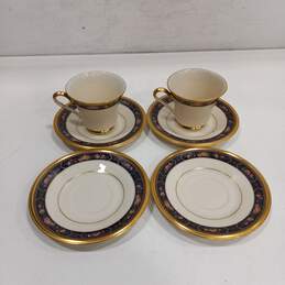 Set of Lenox Royal Peony Cups/Saucers