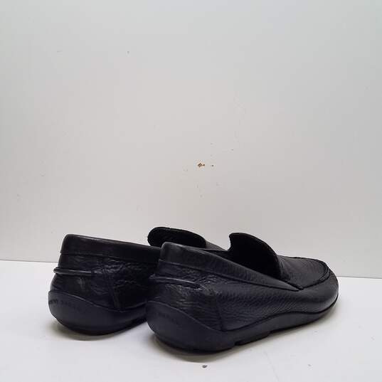 Tommy Bahama Leather Slip On Flats Black Men's Size 8.5 image number 4