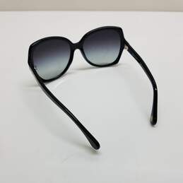 AUTHENTICATED Dolce & Gabbana Round Black Frame Grey Gradient Lens Sunglasses alternative image