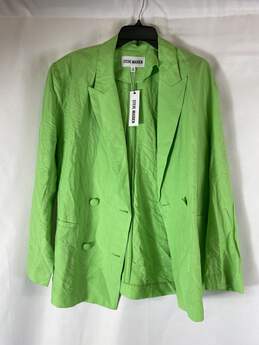 Steve Madden Women Green Blazer Jacket M NWT