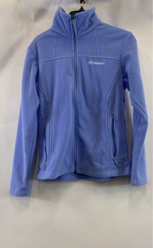 Columbia Women's Light Blue Sweater- S image number 1