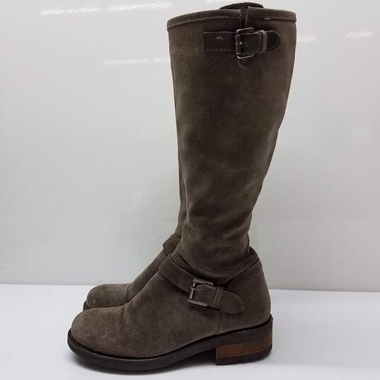 La Canadienne Women’s Caleb Stone Oiled Leather Suede Fleece Lined Boot Size 7.5 image number 3