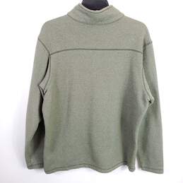 Columbia Men Green Half Zip Fleece Sweater L alternative image