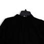 NWT Womens Black V-Neck Balloon Sleeve Pullover Blouse Top Size Small image number 4