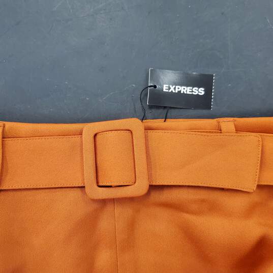 Express Women Rust Skirt Sz 4 NWT image number 5