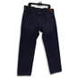 Mens Blue Denim Medium Wash 5-Pocket Design Straight Leg Jeans Size 38X32 image number 2