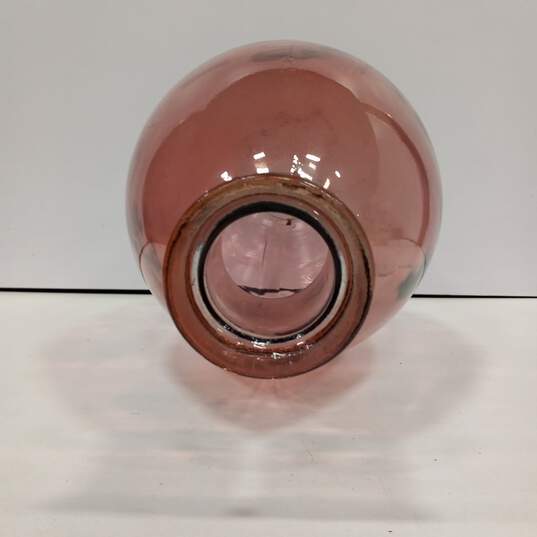 Vidrios San Miguel Large Pink Recycled Glass Vase image number 5
