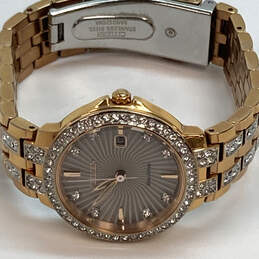 Designer Citizen Eco Drive Gold Tone Stainless Steel Round Wristwatch 60.2g alternative image