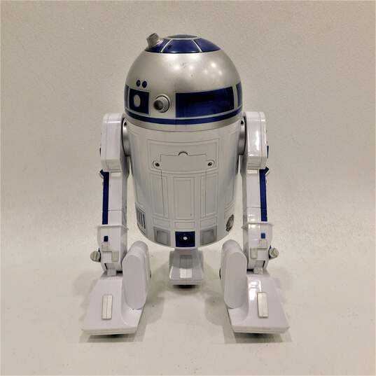 Thinkway Toys Star Wars R2-D2 16in Interactive Robotic Droid No Remote image number 5