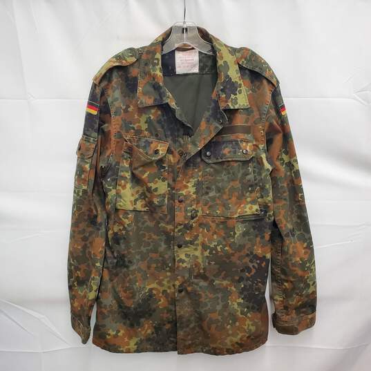 VTG Kohler German Flecktarn Field Army Shirt Jacket Size M image number 1
