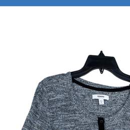 NWT Sonoma Womens Gray Henley Neck Long Sleeve Pullover Sleepshirt Size Medium alternative image
