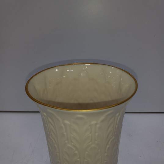 Lenox Porcelain Vase Decorated w/24k Gold image number 5