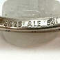 Designer Pandora S925 ALE 54 Sterling Silver Heart Shape Band Ring image number 4