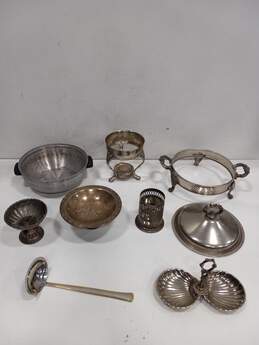 Vintage Bundle of Assorted Silver Plated Dishware