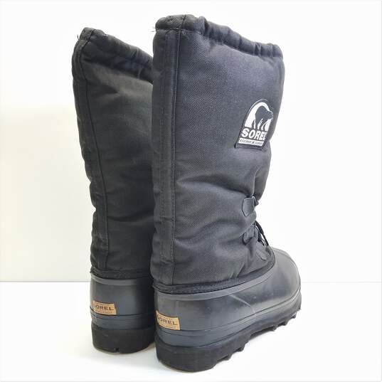 Sorel Kaufman Canada Glacier Men's Boots Black Size 13 image number 4