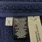 NWT Ann Taylor WM's Navy Blue Tweed Open Cropped Blazer w Fringe Trim Size M image number 3