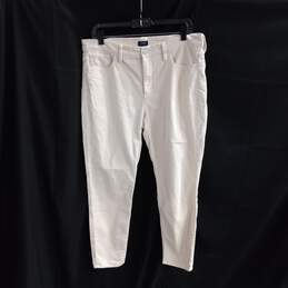 J.Crew Women's White Corduroy Pants Size 31