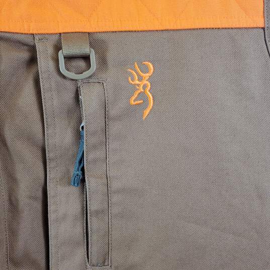 Browning Men's Brown/Orange Vest SZ XL image number 2