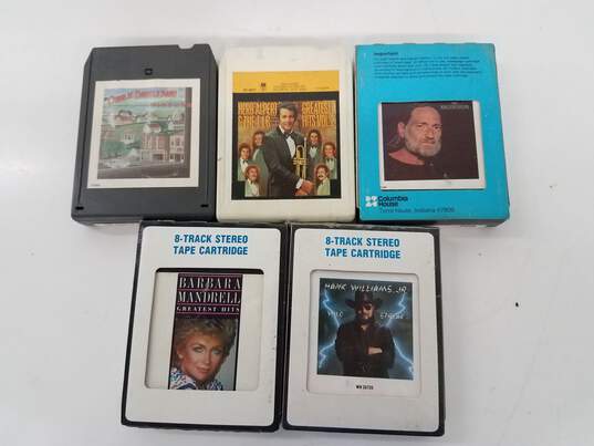 #2 15 VTG Mixed Lot of 8-Track Tapes Untested P/R image number 2
