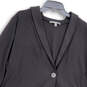 Womens Black Regular Fit Pockets Button Front Long Sleeve Cardigan Size 14 image number 3