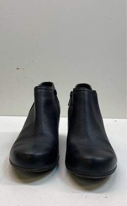 Clarks Valarie Sofia Leather Ankle Boots Black 7.5 alternative image