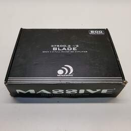 Massive Blade BP500.2 V2 Full Range SQ Amplifier alternative image