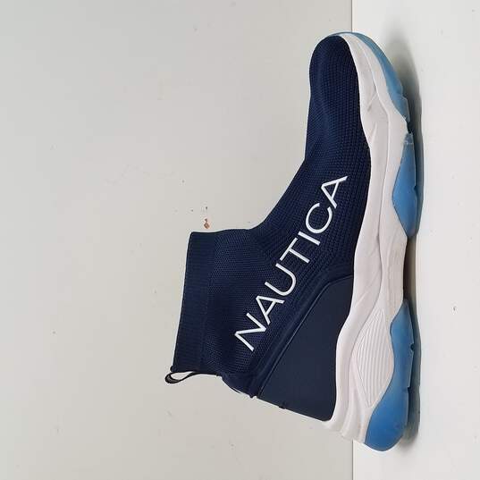 Nautica Bowen Slip On Sneaker Navy Men's Size 13 image number 1