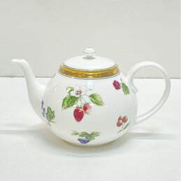 NIKKO Porcelain Tea Set Floral Fruit Motif Fine China 12Pc Tea Set alternative image